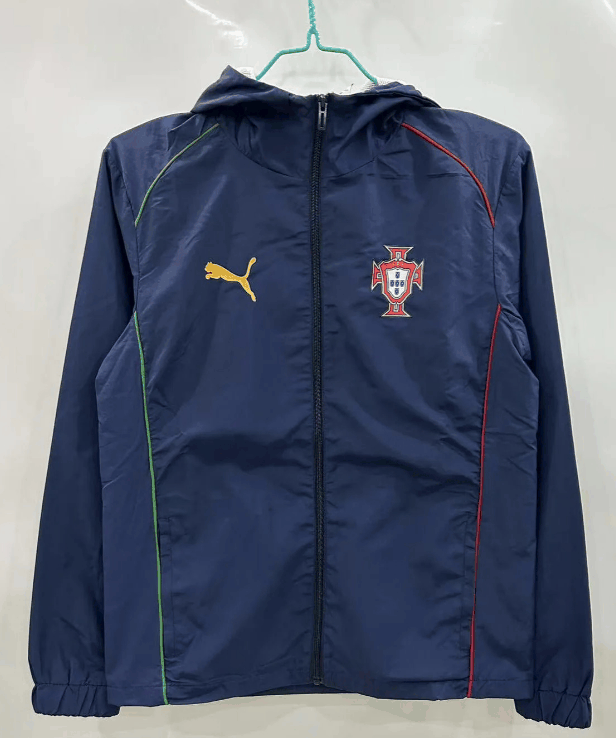 Portuguese Royal Blue Windbreaker S-2XL