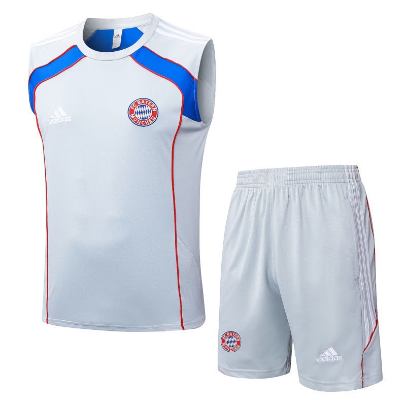 D25114# 2526 Bayern Grey Vest Suit S-2XL