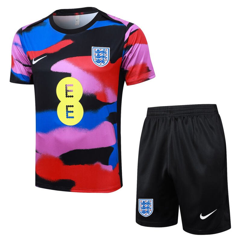 D25132# 2526 England Color Short Sleeve Suit S-2XL