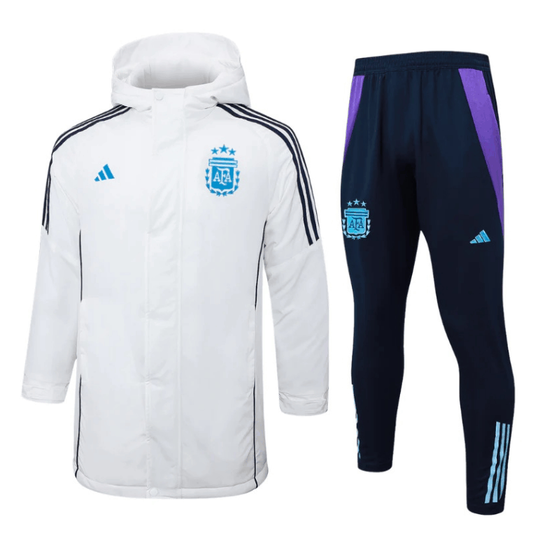 G182# 2425 Argentina White Cotton Suit (Blue Label)