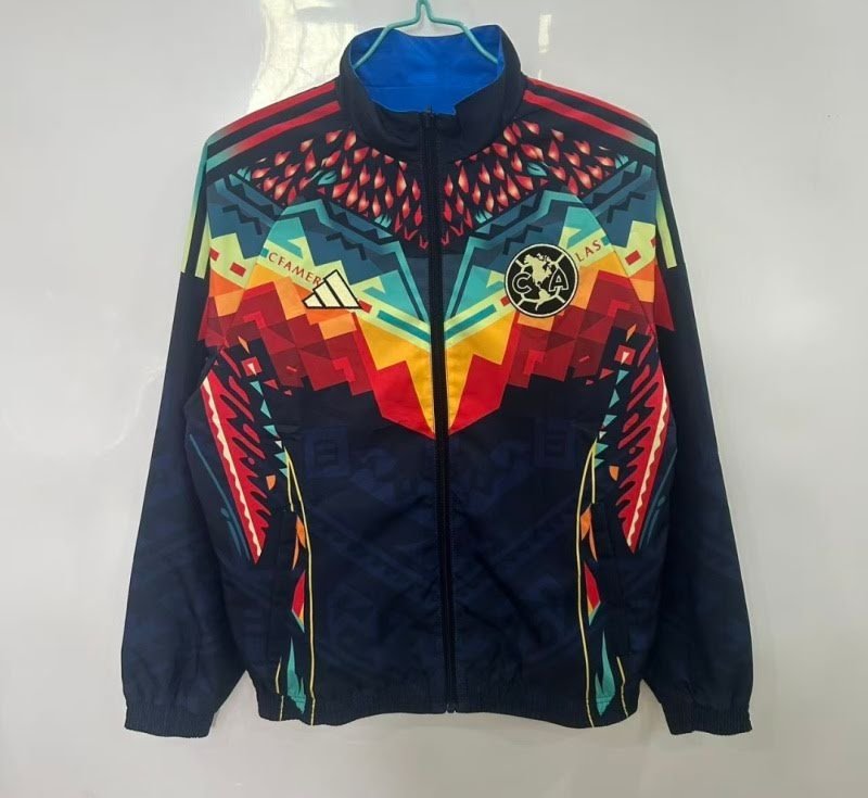 2526 American double-sided embroidered windbreaker S-2XL