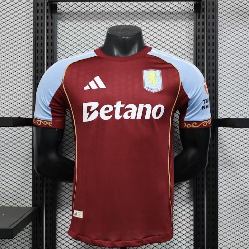 Aston Villa 2025/26 Home Player version S-XXL
