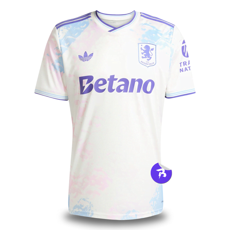 2025/26 Aston Villa Away Jersey S-2XL
