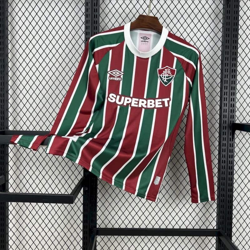 25/26 Fluminense home long sleeves S-4XL