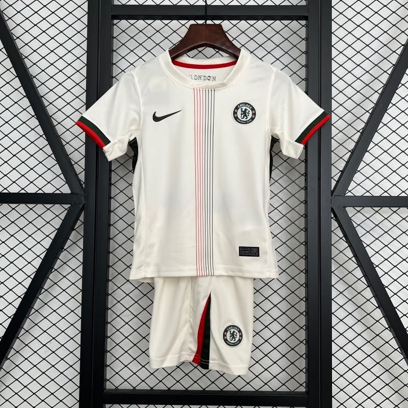 Chelsea 2025/26 Away Kids Kit 16-28