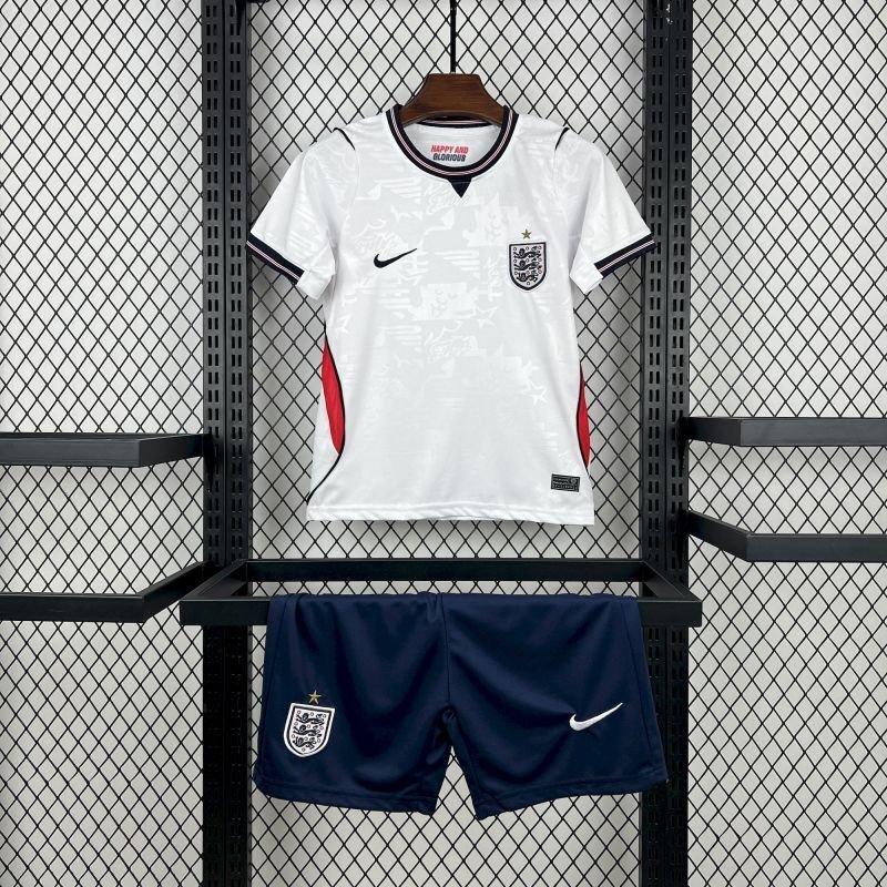 2627 Kids England World Cup Home Jersey Kit Footy Leaked