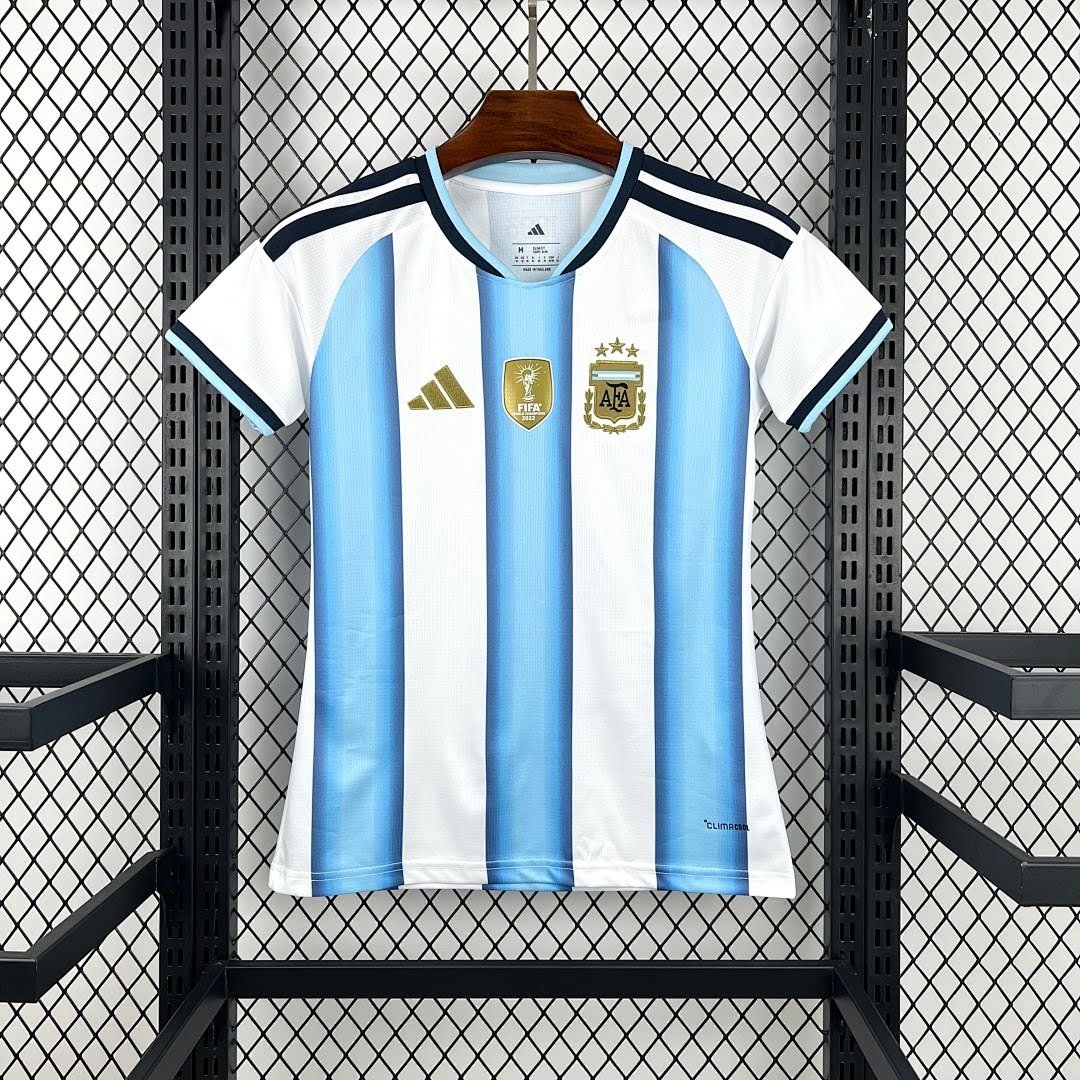 2627 Argentina Home women Jersey S-2XL