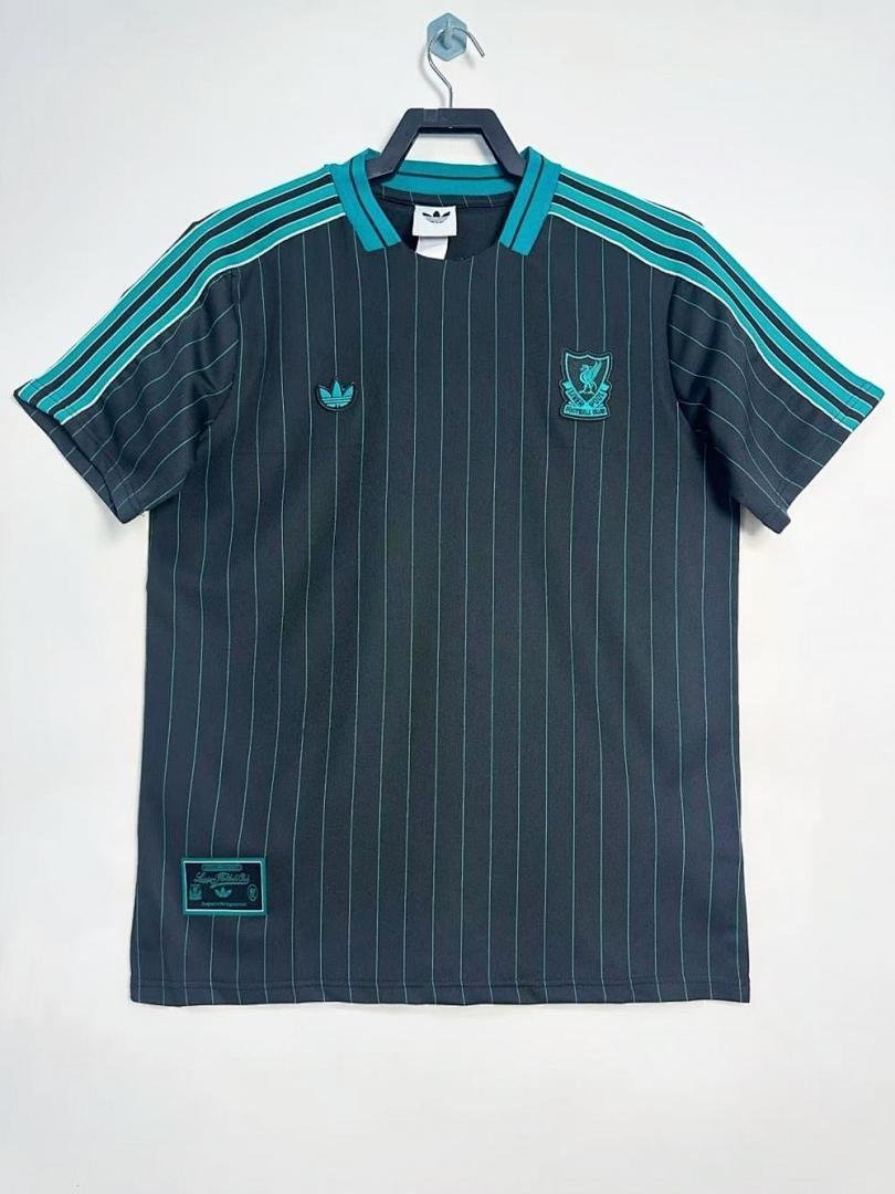 2025-26 Liverpool Black (T-shirt) (B17B)