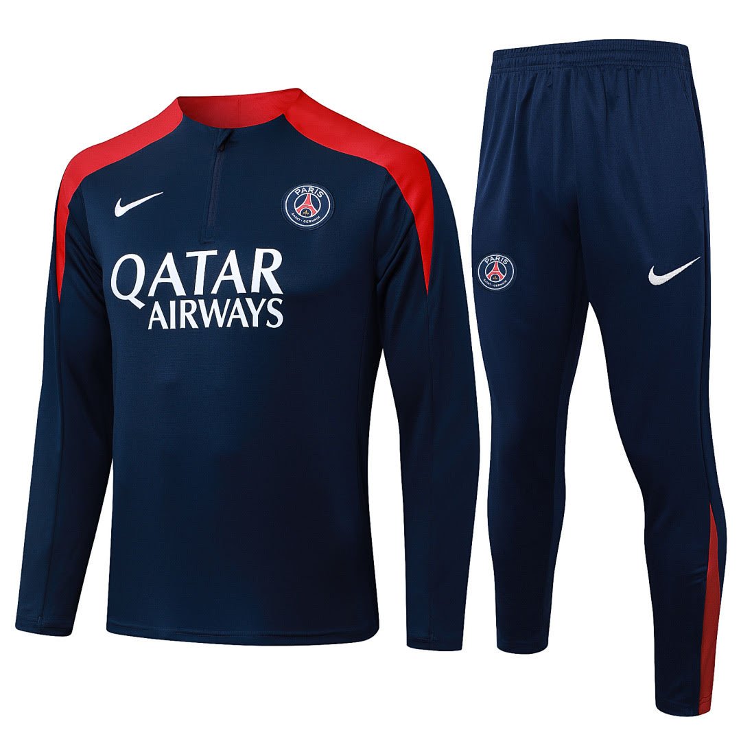B2546# 2526 PSG Royal Blue Half-Zip Set S-2XL