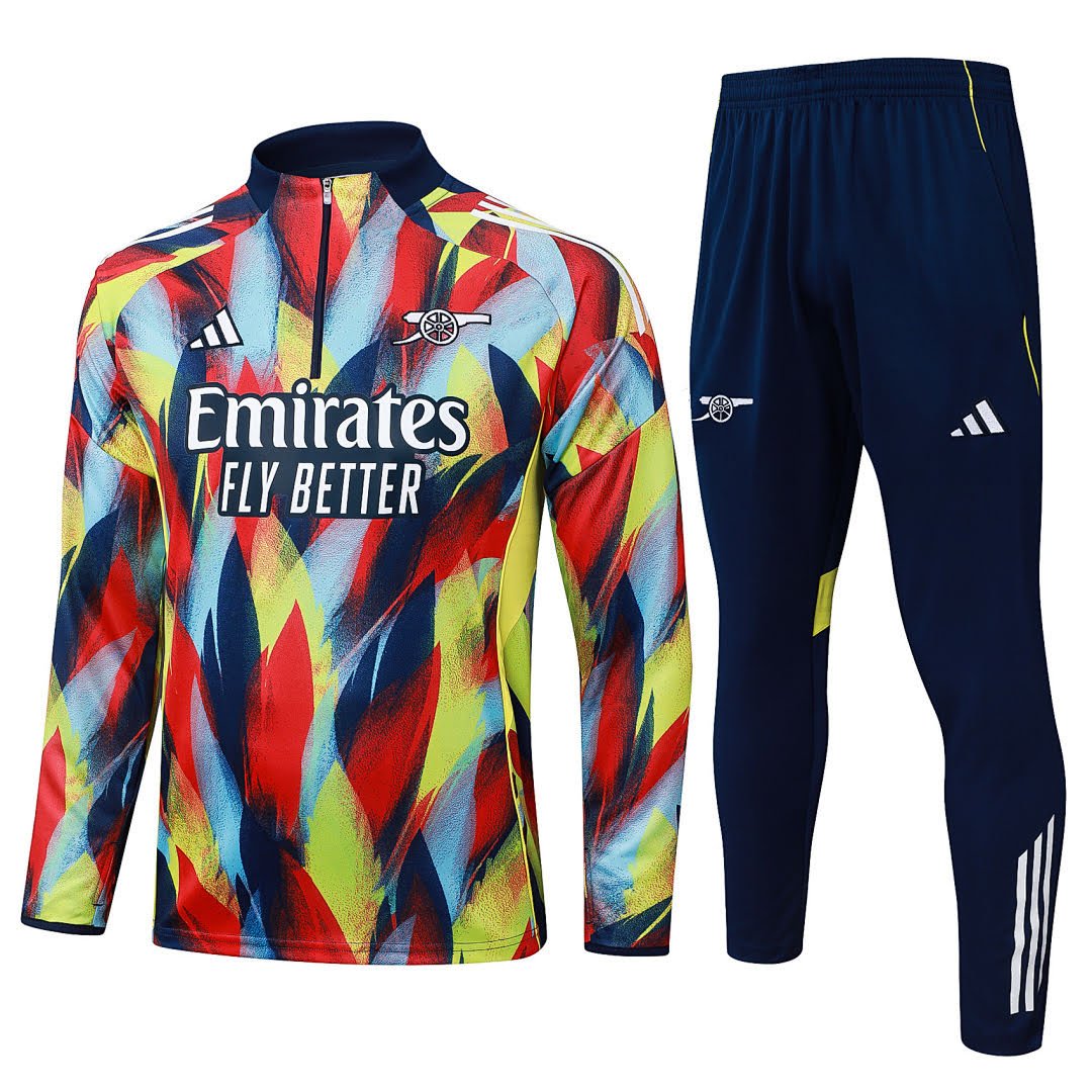 B2551# 2526 Arsenal Color Inkjet Half-Zip Set S-2XL