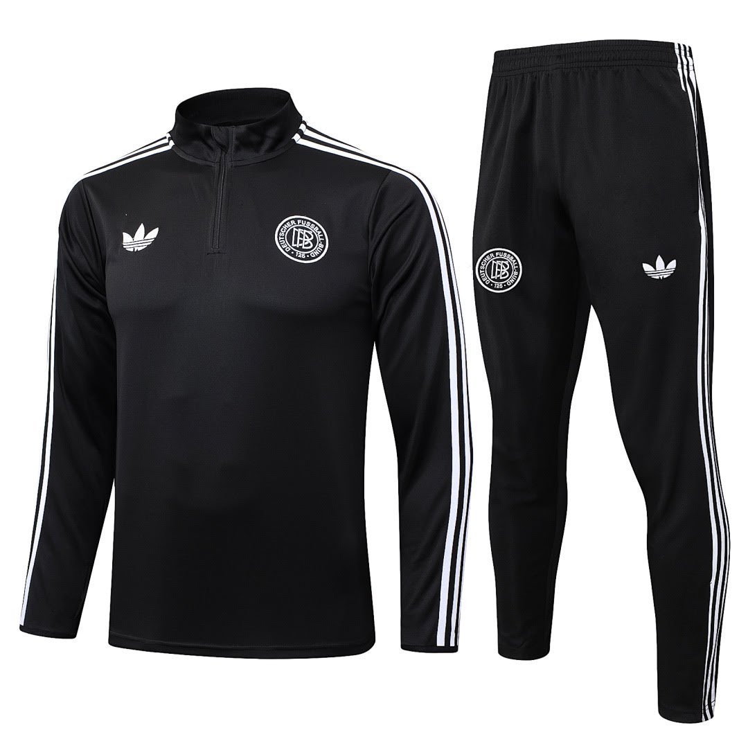 B2579# 2526 German 125th Anniversary Black Half-Zip Set S-2XL