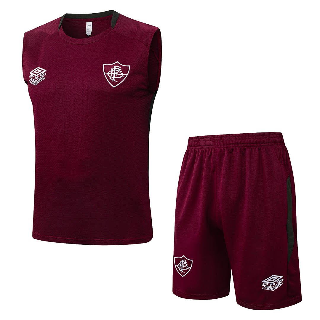 D25270# 2526 Florminense maroon vest set, sizes S-2XL