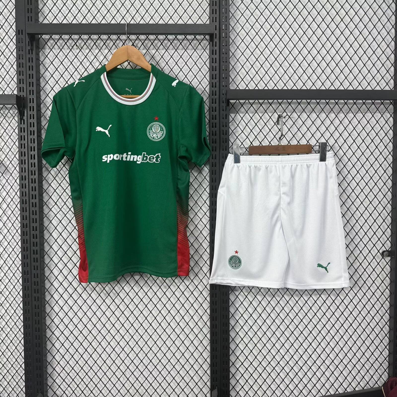 2627 kids Palmeiras Home Jersey 16-18