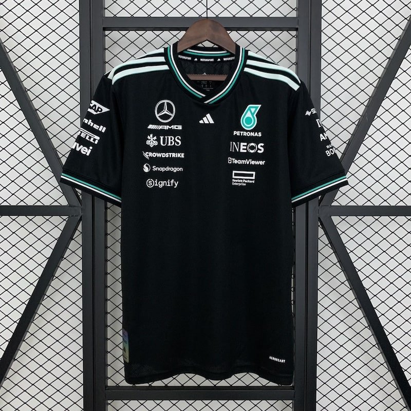 Mercedes 2025 Drivers Shirt S-4XL