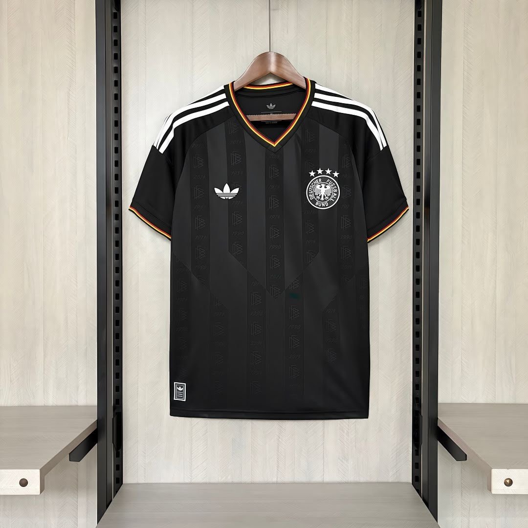 2627 German black jersey S-4XL