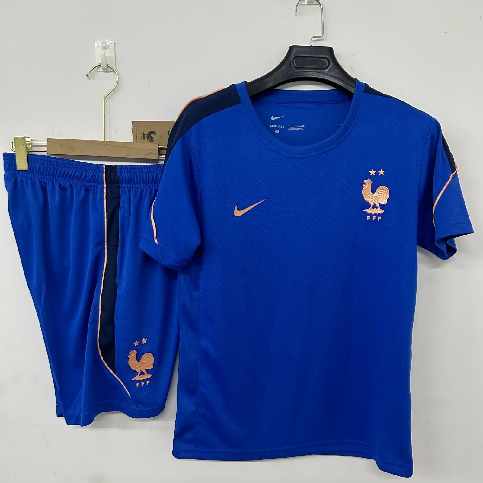 26-27 French blue training kit: S-3XL