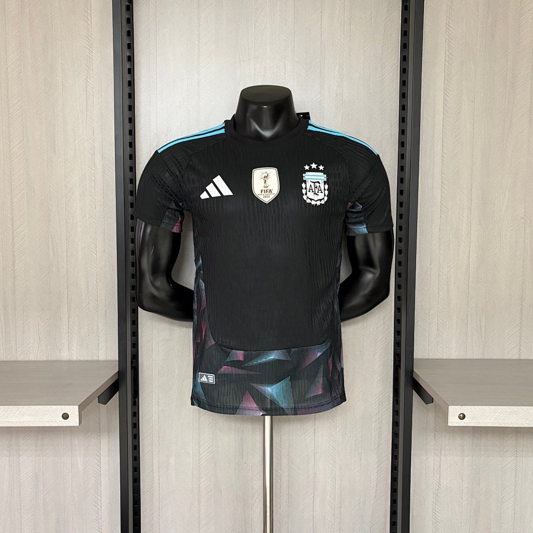 2627 Argentina Goalkeeper Black Jersey Player Version S-2XL