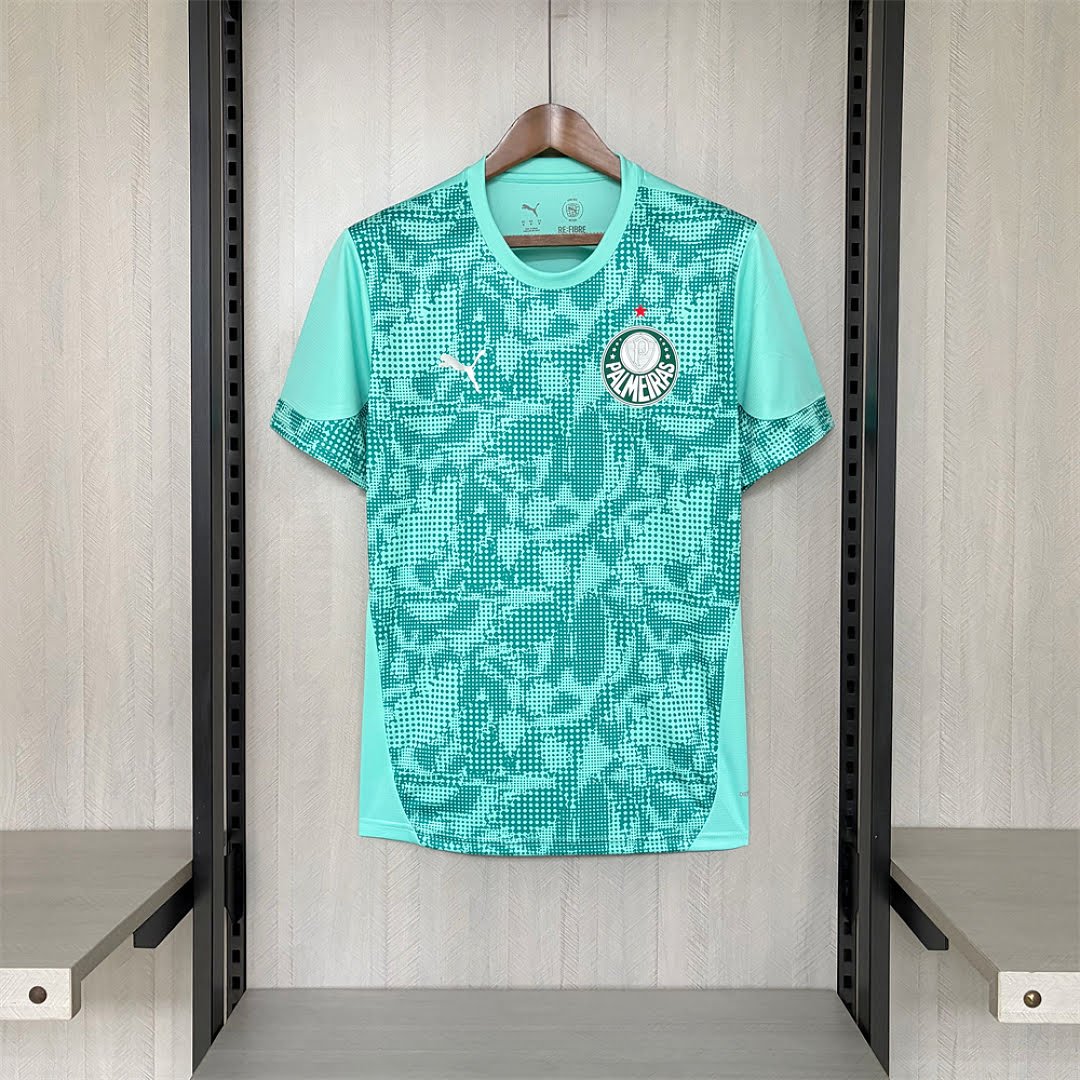2627 Palmeiras Goalkeeper Green Jersey S-4XL