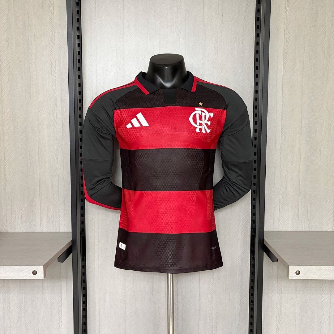 2627 Flamengo home team long-sleeved player S-2XL