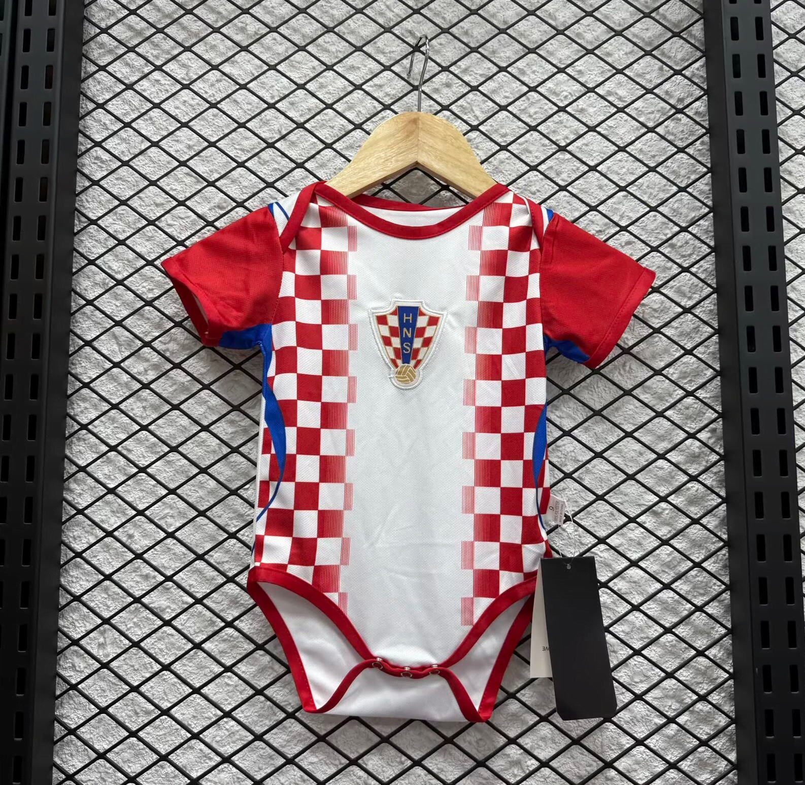2627 Croatia Home Baby Jersey