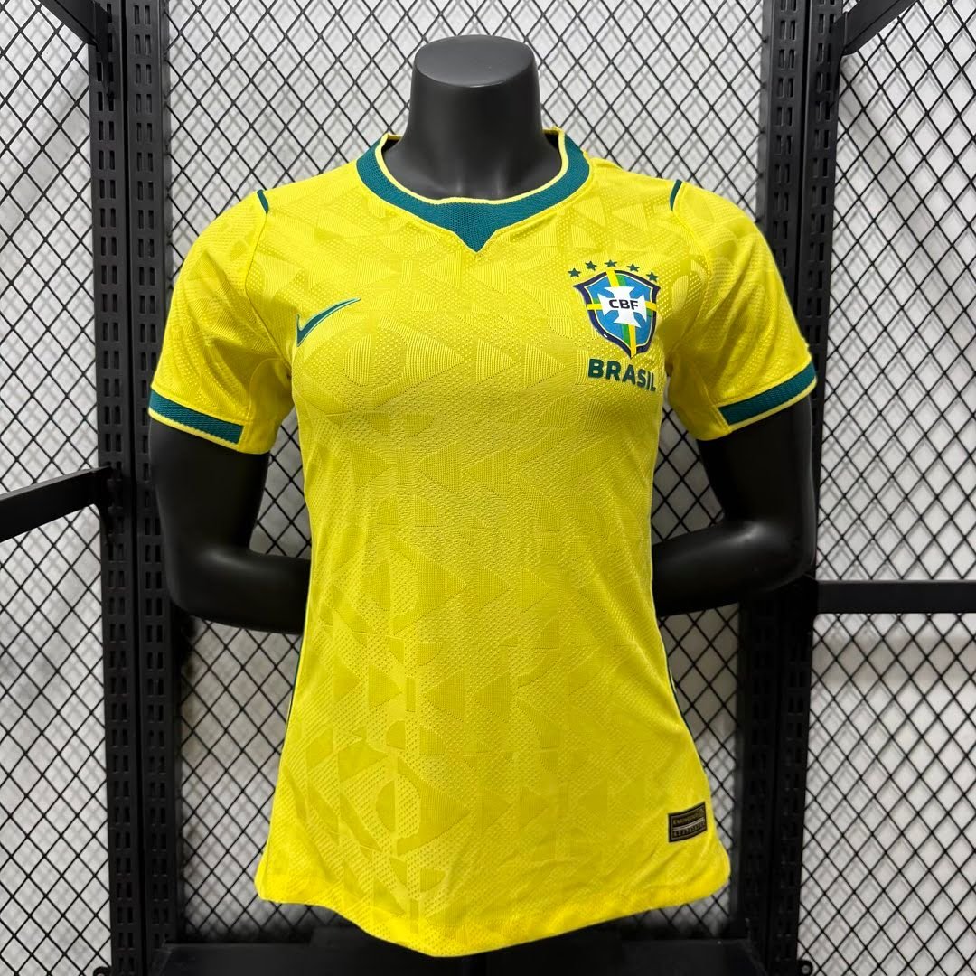 2627 Brazil Home Women's Player Size S-2XL