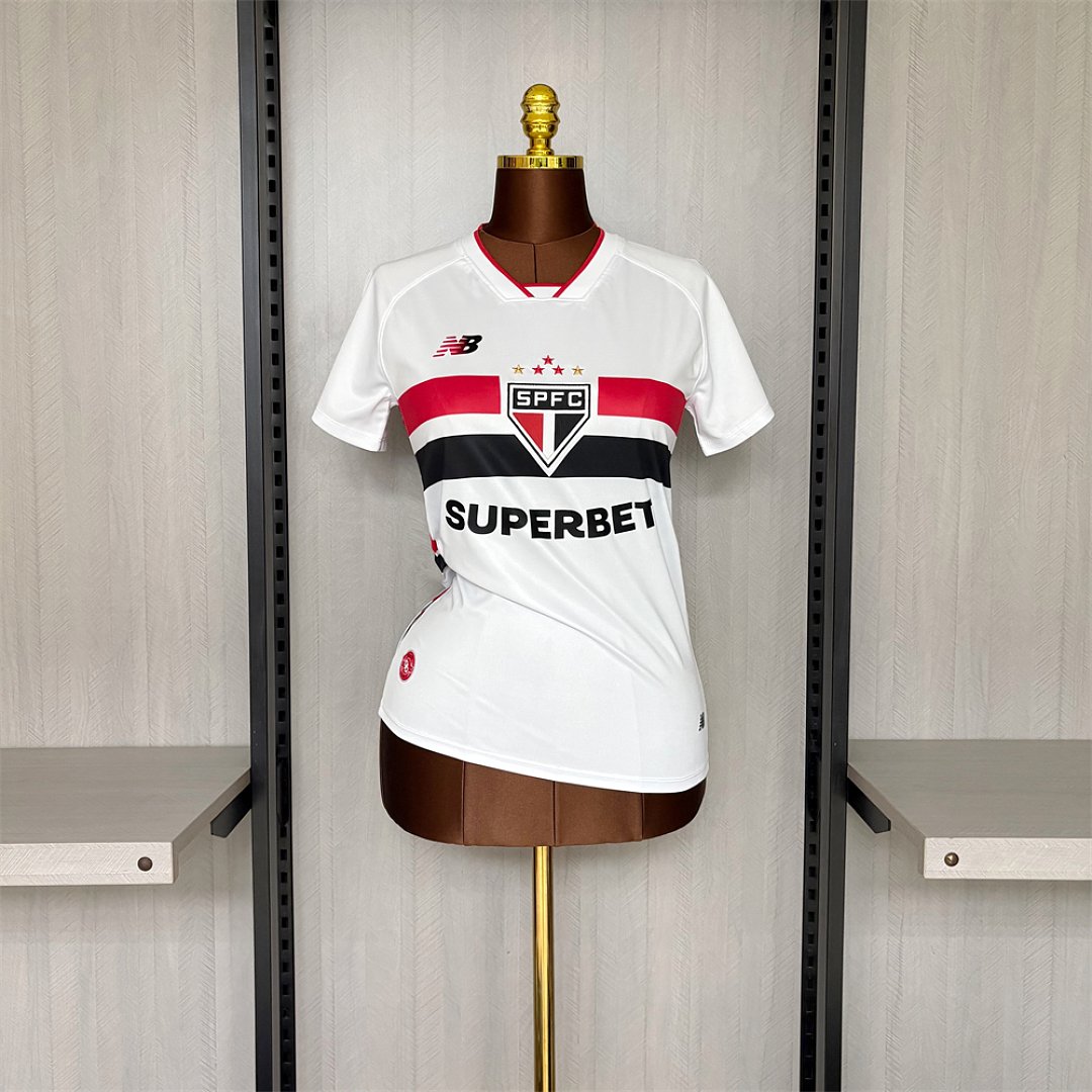 26/27 Sao Paulo Home Women version S-2XL