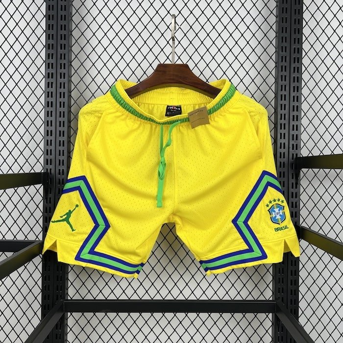 Mens Brazil 2026 Casual Shorts S-2XL