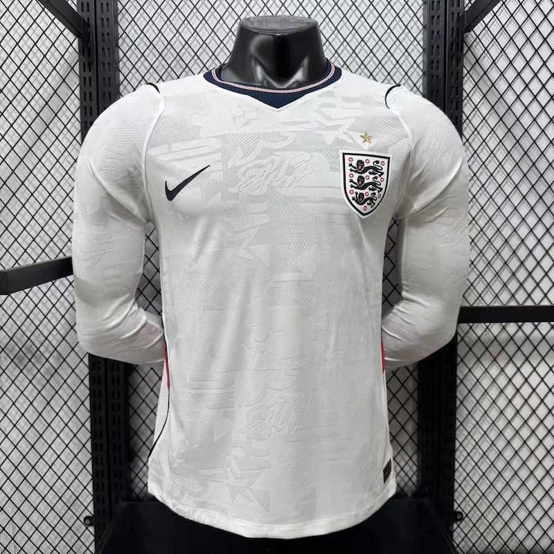 2627 England home player long sleeves S-3XL