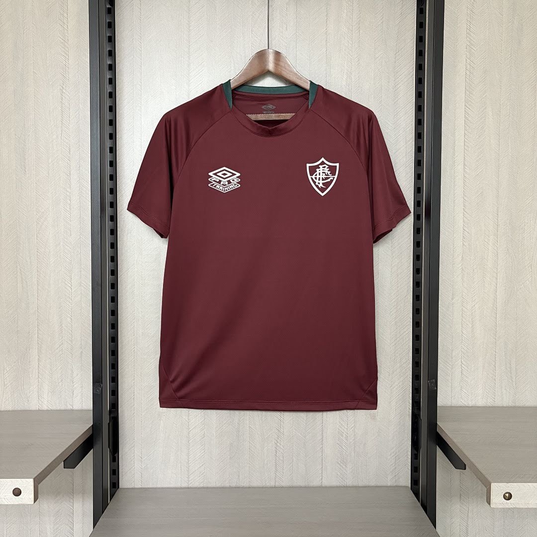 2526 Fluminense race red training suit S-4XL
