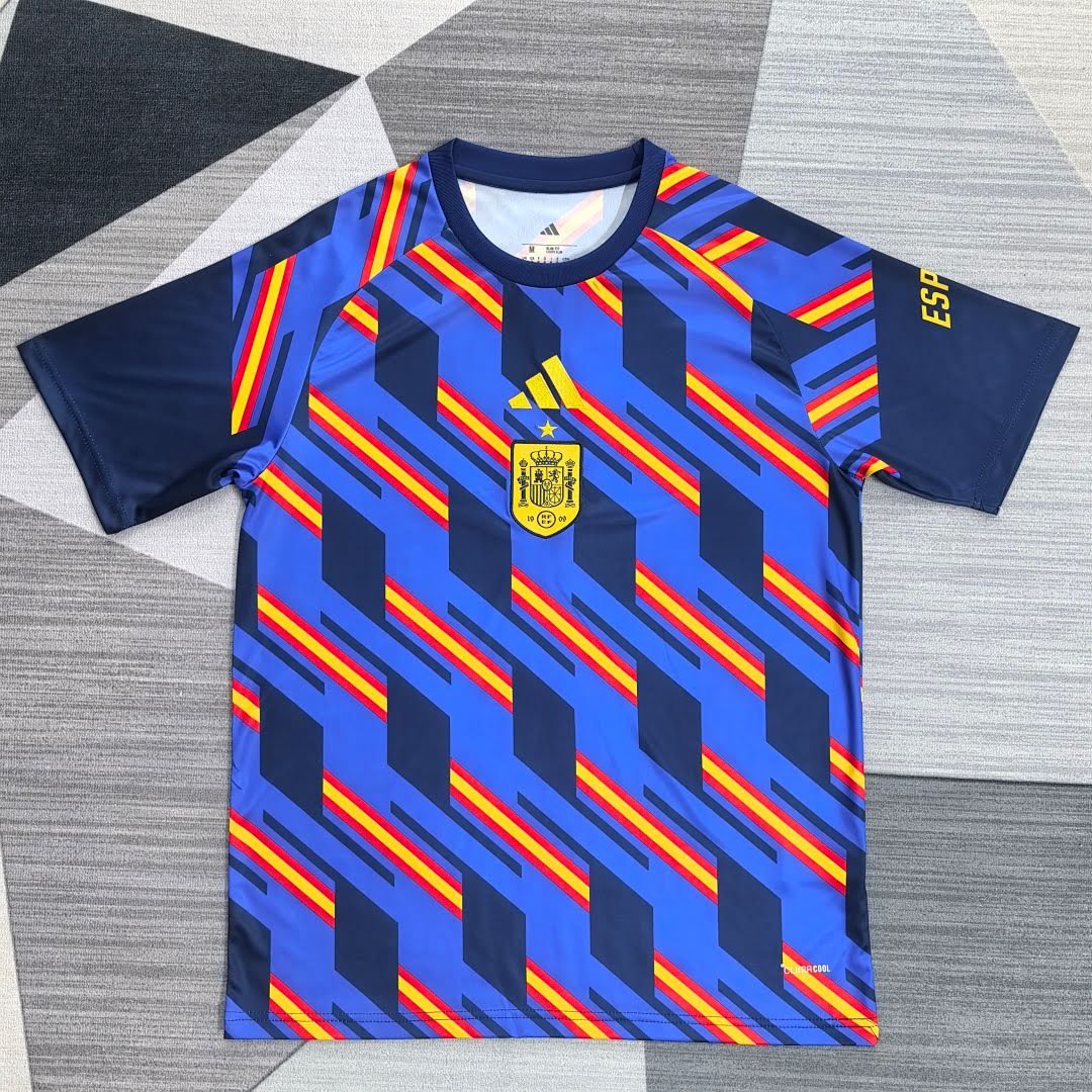2627 Spain pre-match jersey S-4XL