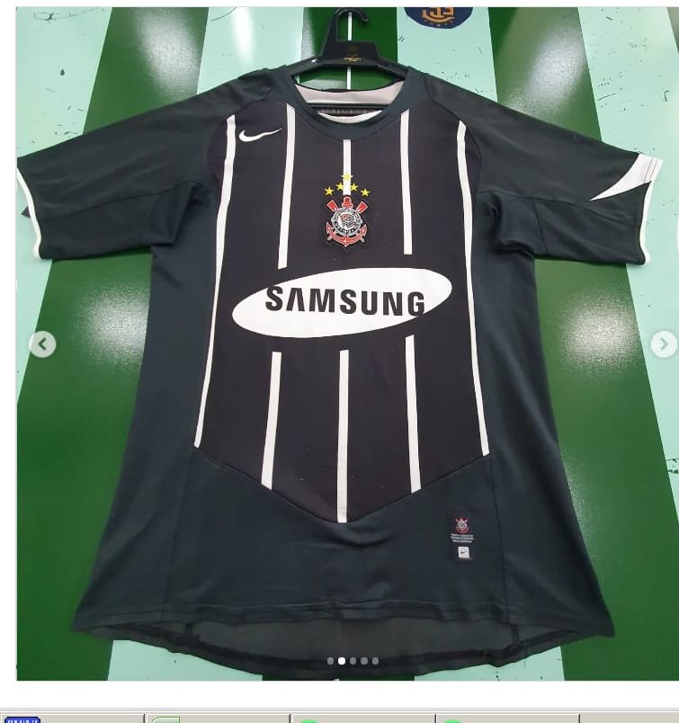 2005 Corinthians home Jersey S-2XL