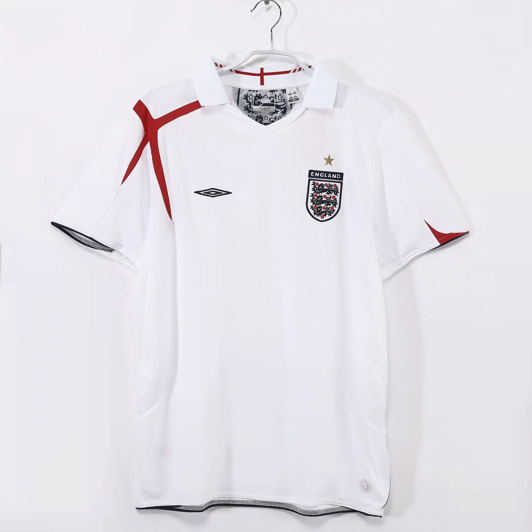 England 2006 Home Retro Shirt S-2XL