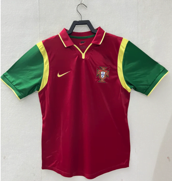 Portugal 1998-2000 Home Retro Jersey S-2XL