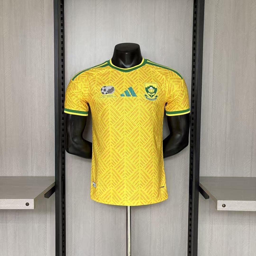 2627 Player Version South Africa Home Jersey S&ndash;2XL