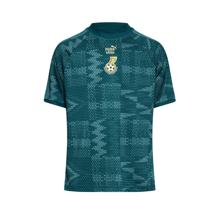 2627 Ghana -King- Green Football Jersey - S-4XL