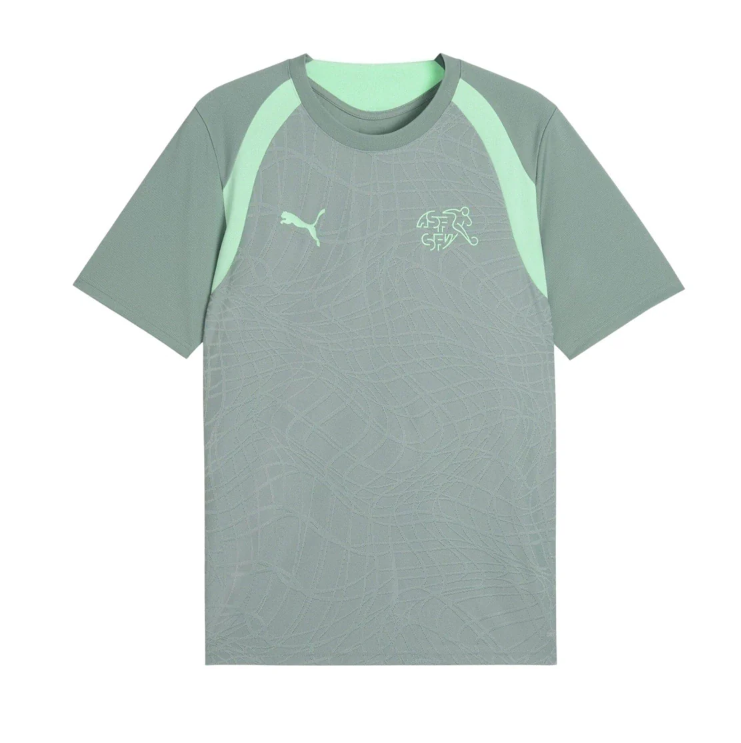 2627 Switzerland Pre-match green jersey S-4XL