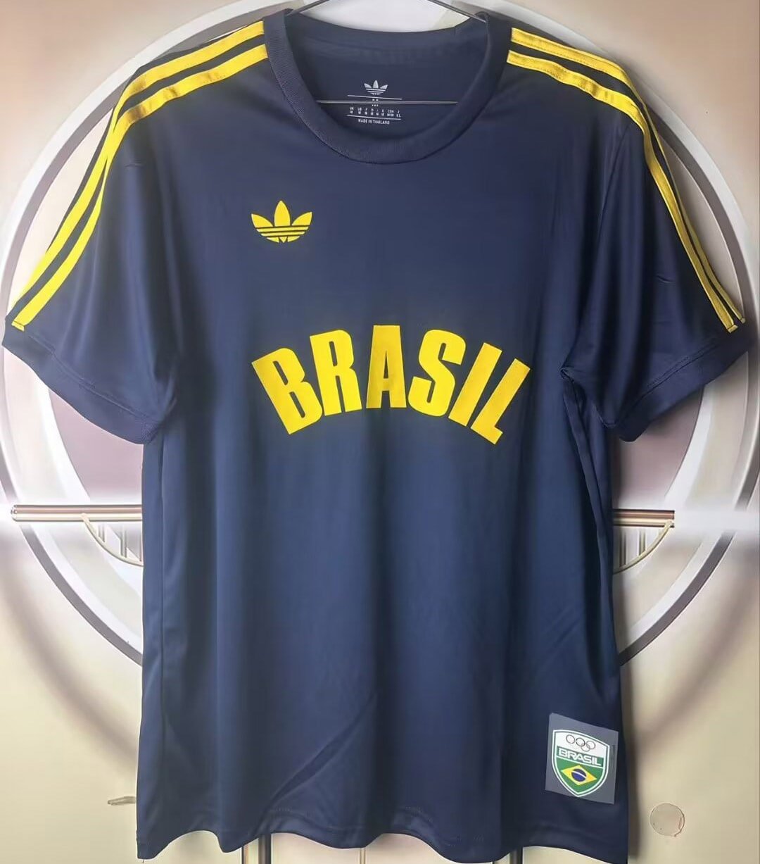 Brazil Retro blue jerseys S-4XL