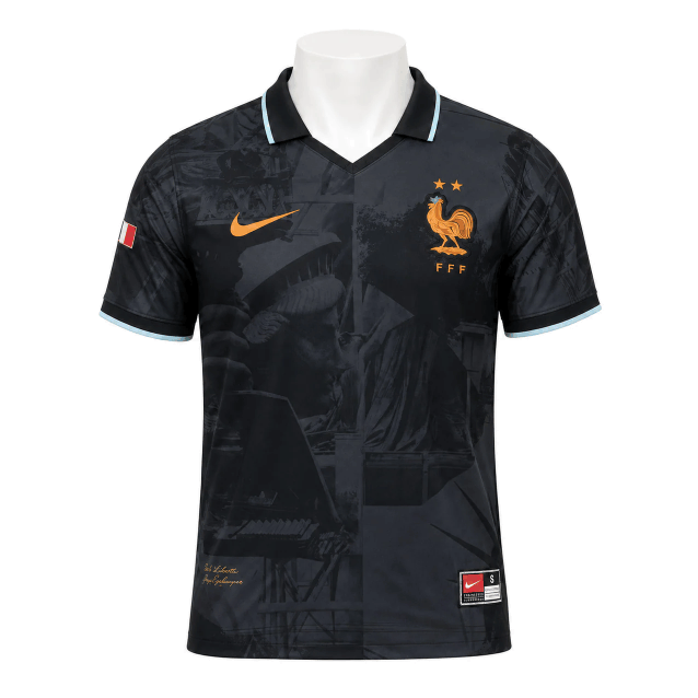 2627 French Black Special Edition Jersey S-4XL