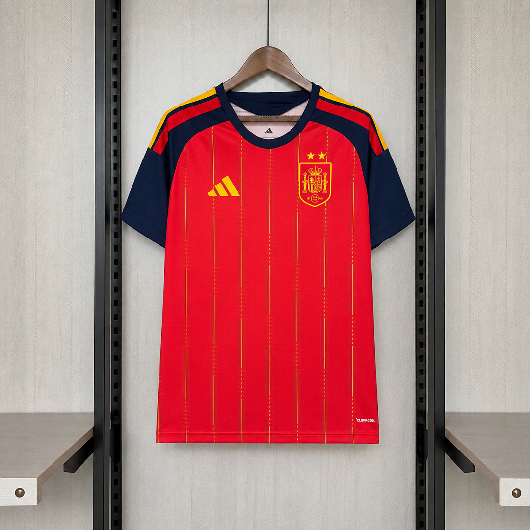 2627 Spain home jersey （2 stars） S-4XL
