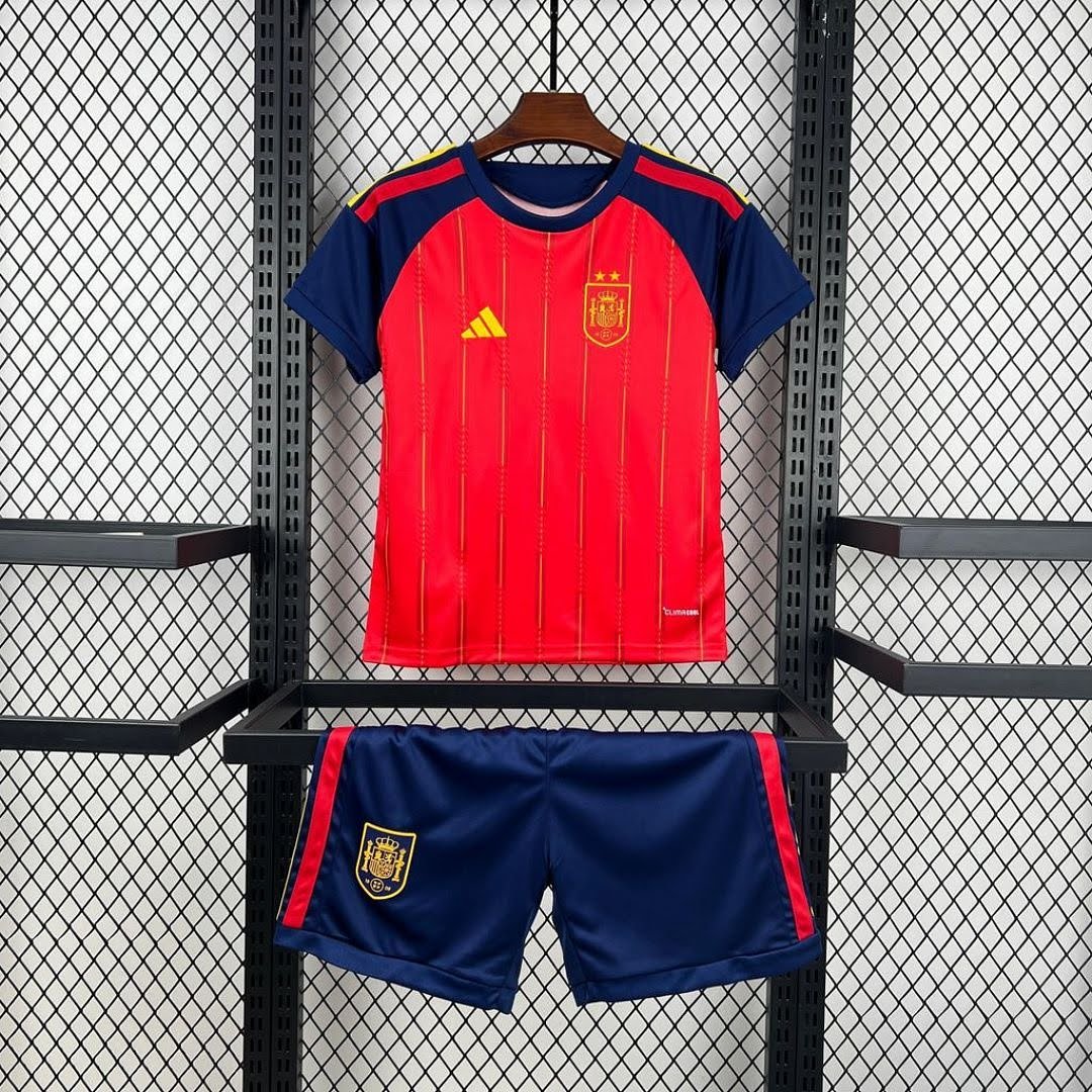 2627 Spain Home Game Kids Jersey (2 stars) 16-28