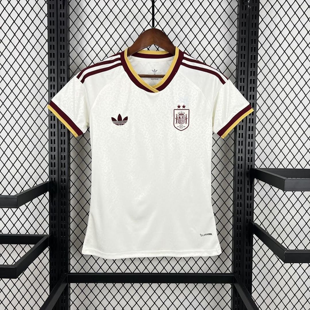 2627 Spain Away  Women's Jersey (2 stars) S-2XL
