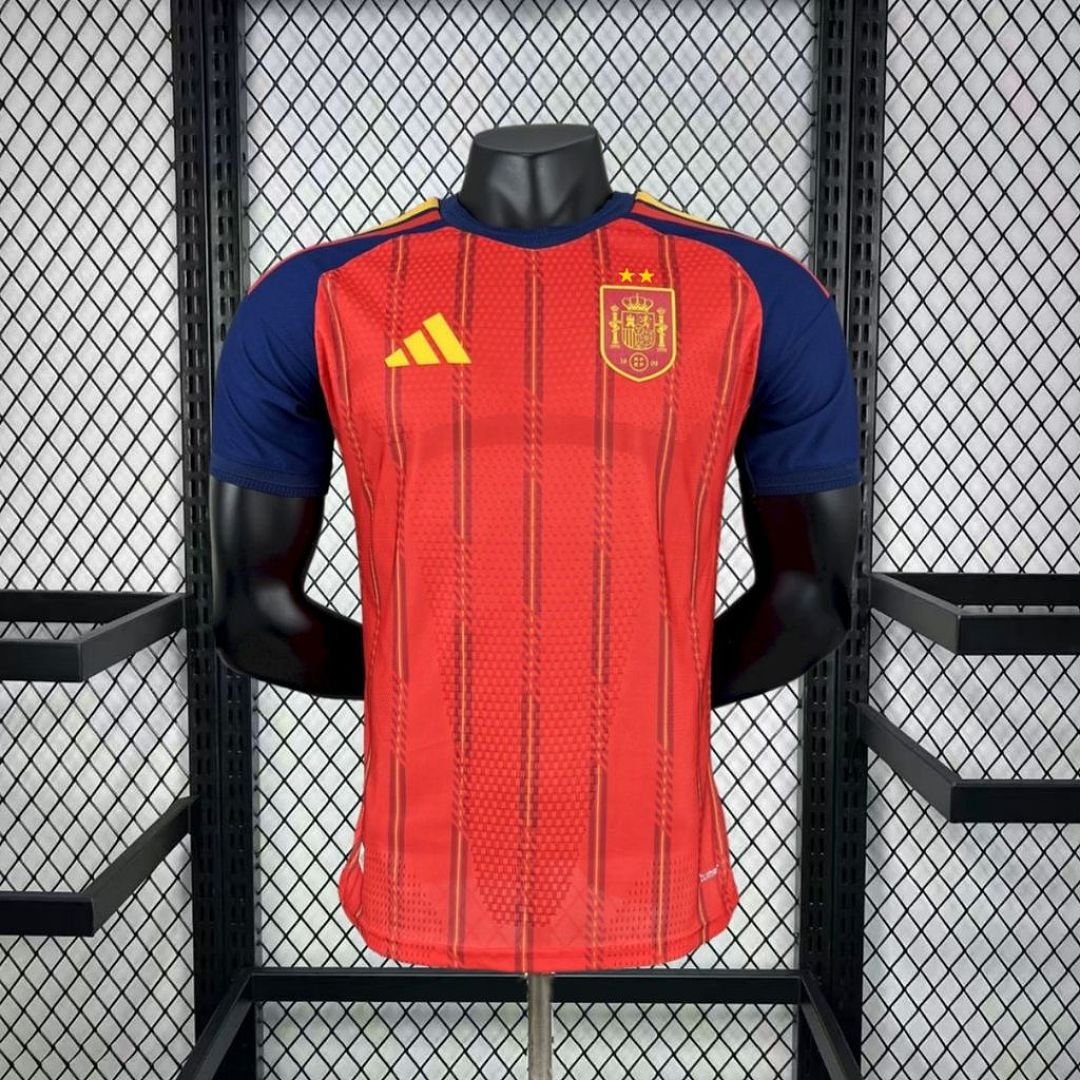 2627 Spain Home Player Jersey (2 stars) S-3XL
