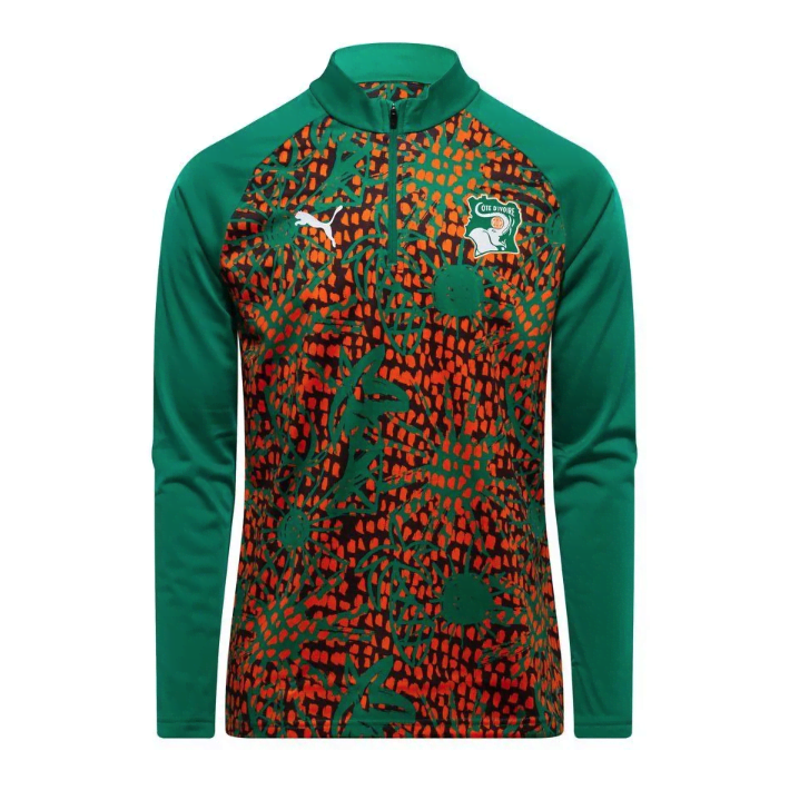 Ivory Coast 2026 Training Jacket - Green