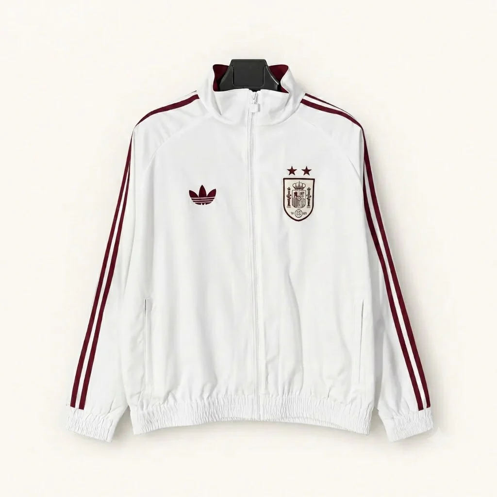 Spain 2026 Windbreaker Jacket - White