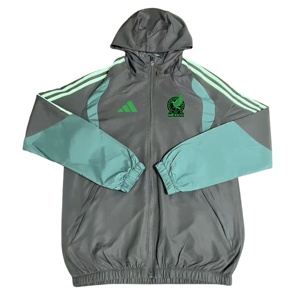 Mexico 2026 Windbreaker Jacket - Light Green   S-2XL
