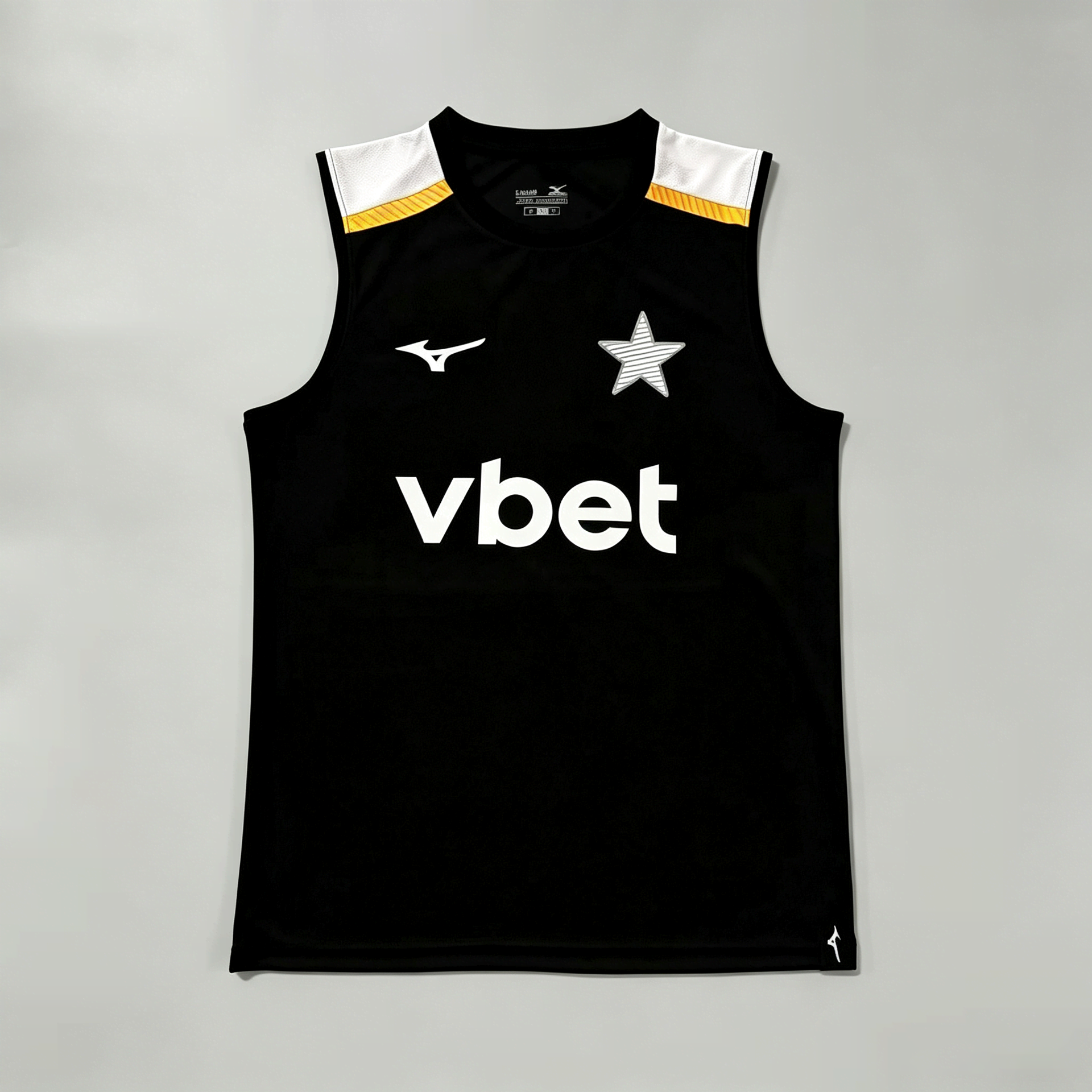 2627 Botafogo Black Training Vest, S-4XL