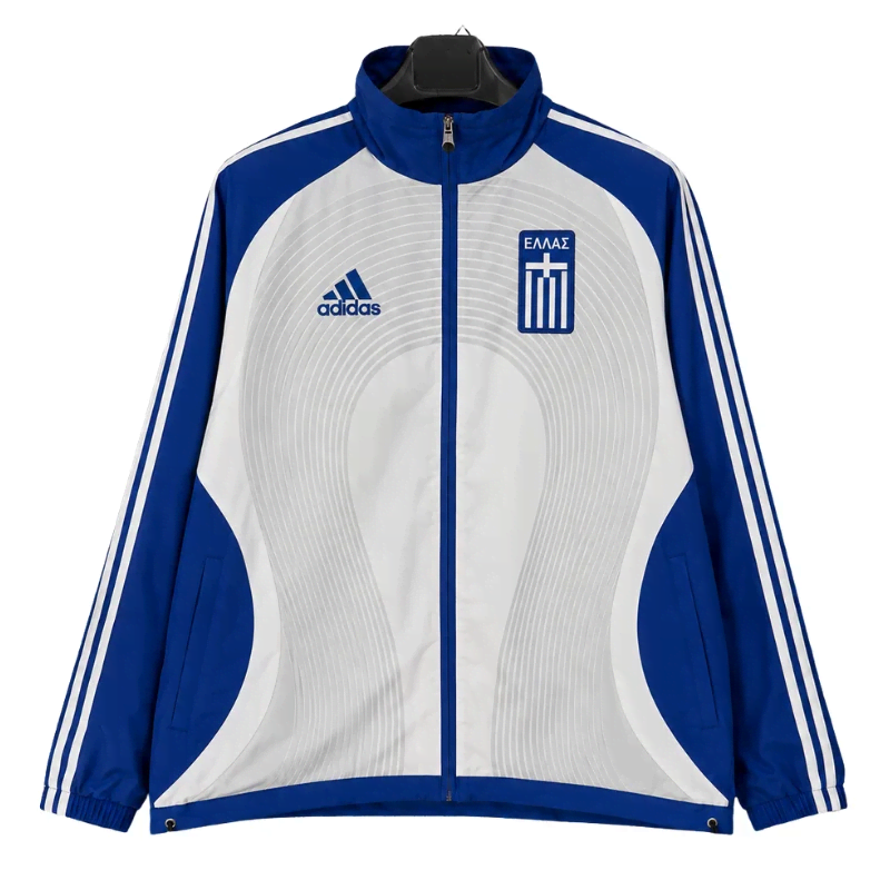 Greece 2026 Windbreaker Jacket - Blue S-2XL