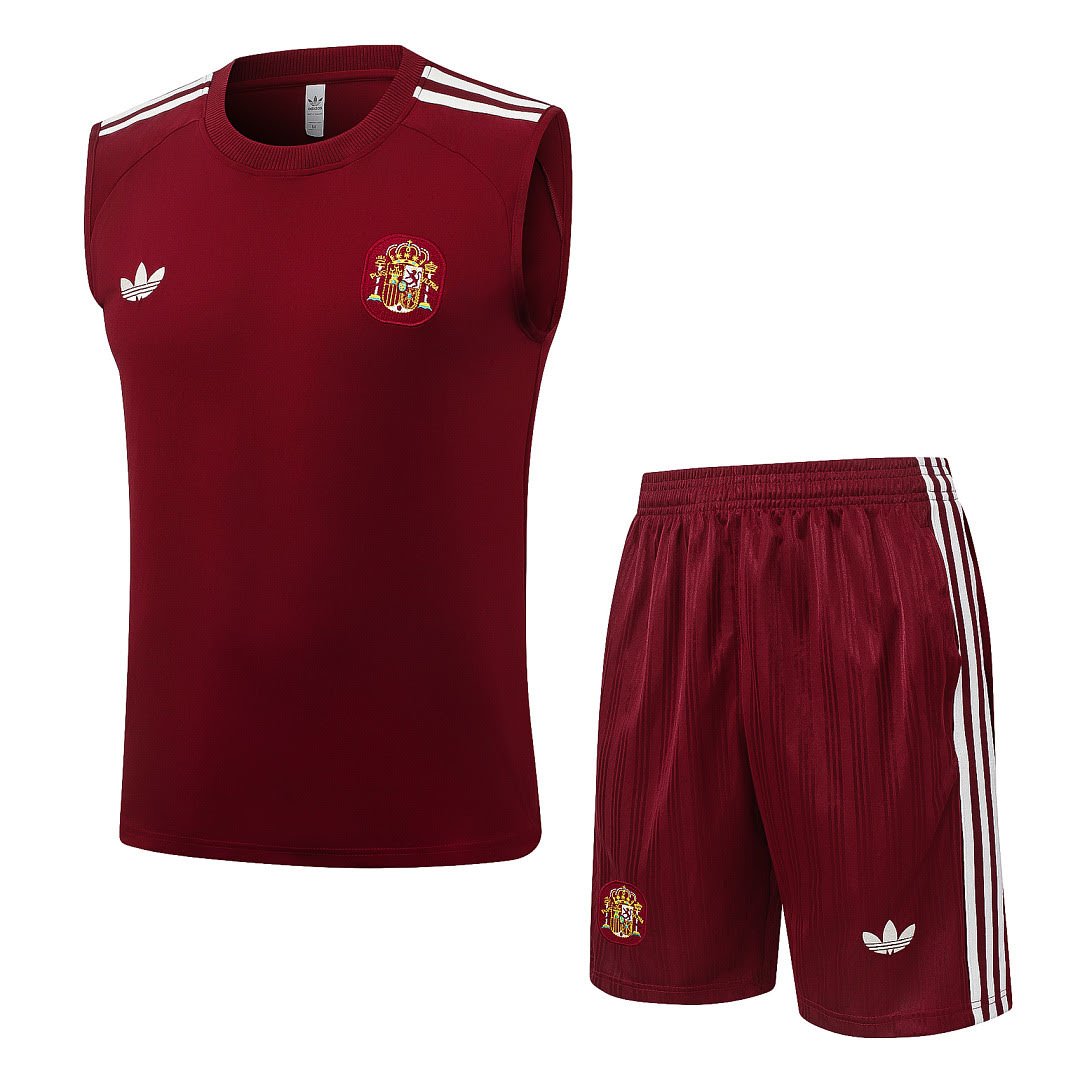 D26044# 2627 Spanish Maroon Vest Set S-2XL