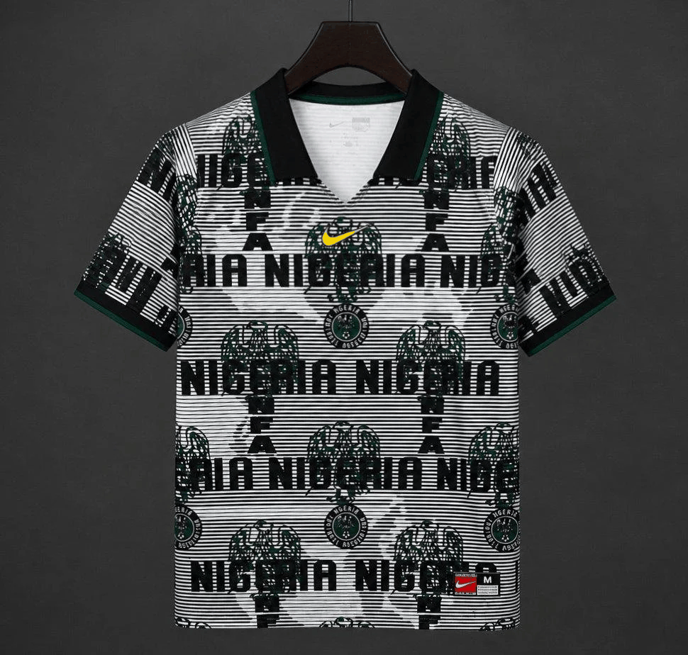 2627 Nigeria x Slawn Nike Pre-Match Jersey S-4XL