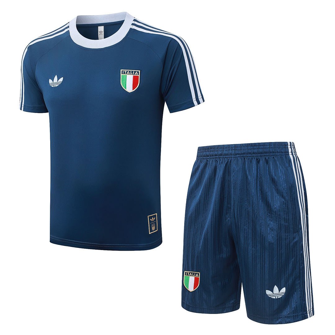 J26044# 2627 Italy Dark Blue Short-Sleeve Suit S-2XL
